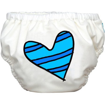 Winc Design Limited Charlie Banana Extraordinary Training Pants, Blue Petit Coeur on White