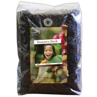 Organic Camano Island Coffee Roasters Sumatra, Dark Roast, Whole Bean, 5-Pound Bag