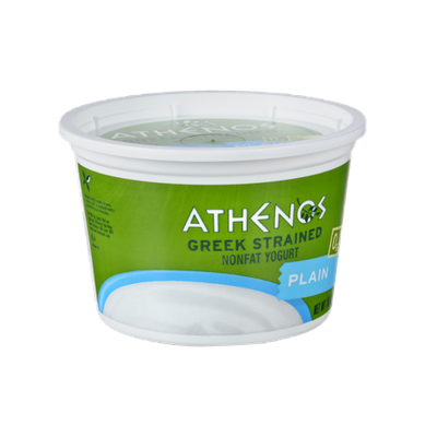Athenos Greek Strained Plain Nonfat Yogurt