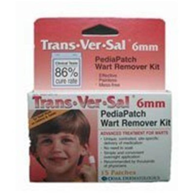 Doak Dermatologics Trans Ver Sal Pedia Wart Remover Patches 6 Mm - 15 Ea