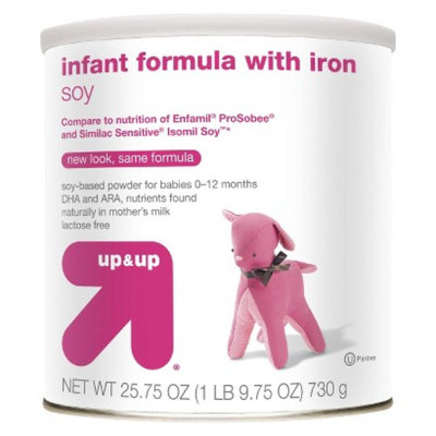 up & up Infant Formula Soy - 25.7oz (6 Pack)