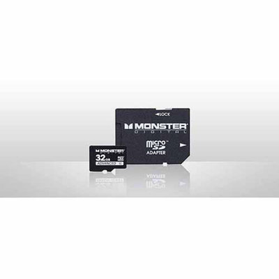 Monster Digital SDUSA-0032-B32gb Sdhc Memory Advanced