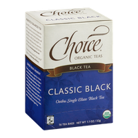 Choice Organic Teas Black Tea Classic Black - 16 CT