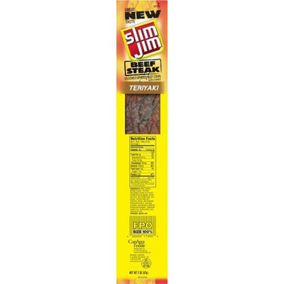 Slim Jim Kippered Teriyaki Beef Steak