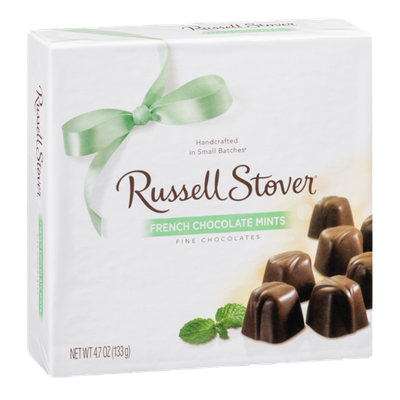 Russell Stover Fine Chocolates French Chocolate Mints