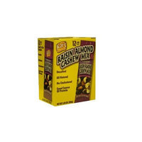 Kars Nuts Kar's Raisin Almond Cashew Mix 1box 12 Ct of 2.25 Oz Packages