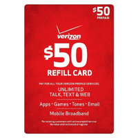 Verizon Pre-paid Cell Phone Card VERIZON 50