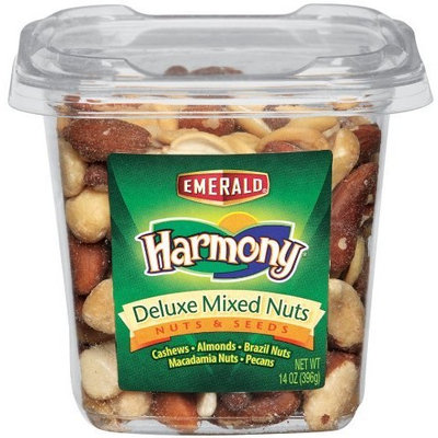 Emerald Harmony Deluxe Mixed Nuts, 14-Ounce Tubs (Pack of 3)