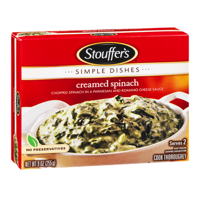 Stouffer's Simple Dishes Creamed Spinach