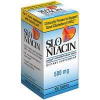 Upsher-Smith Slo-Niacin 500mg Dietary Supplement Niacin Tablets