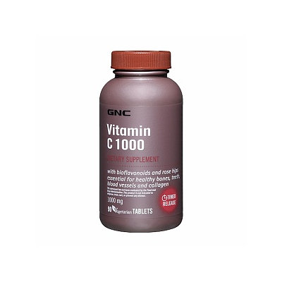 GNC Vitamin C 1000 with Bioflavonoids and Rose Hips