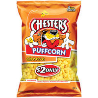 Chester's Puffcorn Cheese Puffed Corn Snacks, 5.5 oz