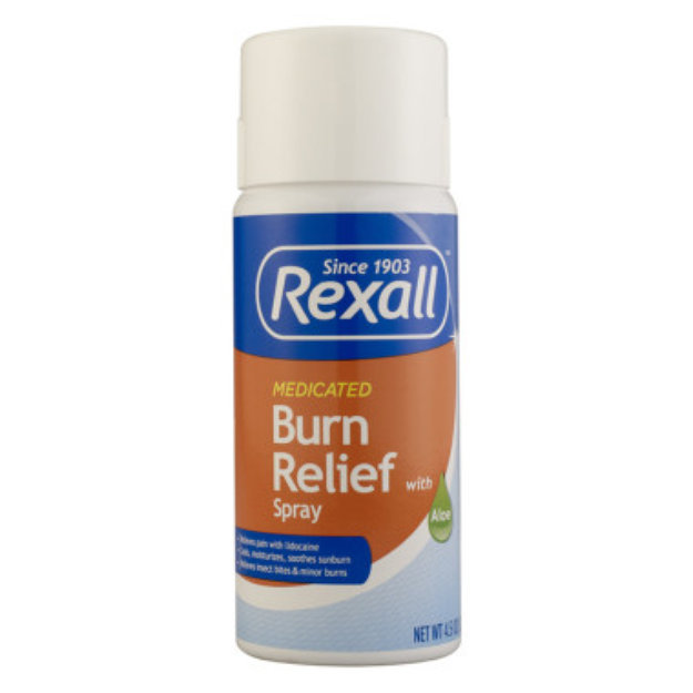 Rexall Medicated Burn Relief Spray with Aloe, 4.5 oz Reviews 2019