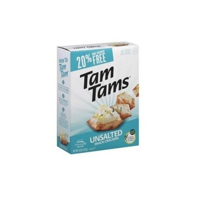 Manischewitz Cracker Tams, No Salt Value Pack 9.6 oz. (Pack of 12) ( Value Bulk Multi-pack)