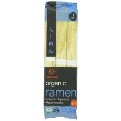 HAKUBAKU Ramen Noodles, 9.5-Ounce (Pack of 4)