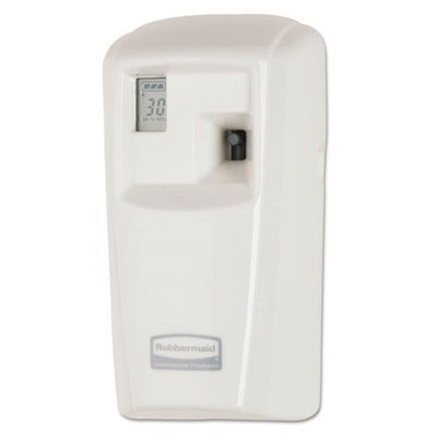 Rubbermaid Microburst 3000 Dispenser, LCD Display, White, Each (TEC 1793532)