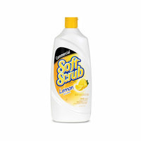 SOFT SCRUB Commercial Lemon Cleanser Lemon Scent Bottle