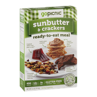 GoPicnic Ready-To-Eat-Meal Sunbutter & Crackers