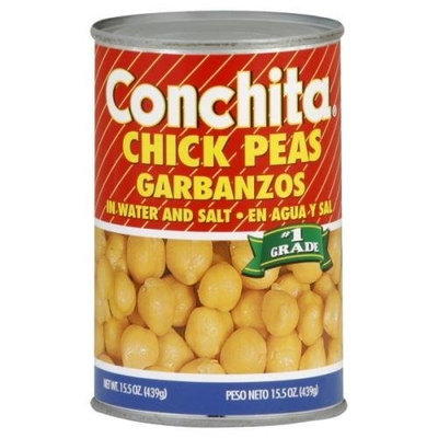 Conchita Foods Peas, Chick Pea, W/S, 16-Ounce (Pack of 24)