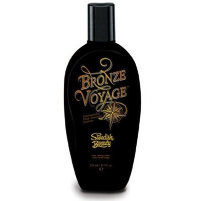 Swedish Beauty Bronze Voyage International Dark Bronzing System Tanning Lotion 8.5 oz