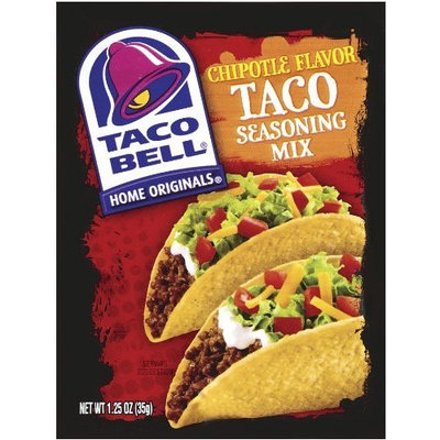 Taco Bell Home Originals Chipotle Taco Seasoning Mix, 1.25-Ounce Packets (Pack of 24)