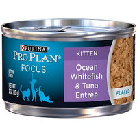 PRO PLAN® FOCUS KITTEN Ocean Whitefish & Tune Entree In Flaked