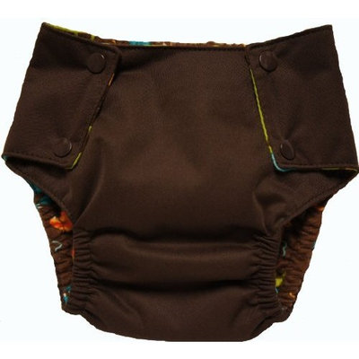 Kissaluvs Kissa's Waterproof 3T Pocket Training Pants, Chocolate
