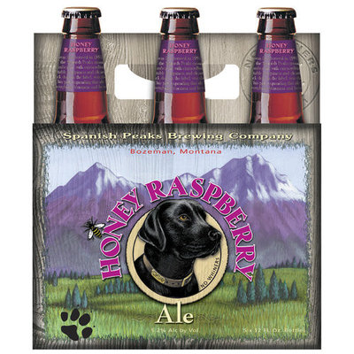 Spanish Peaks Honey Raspberry Ale, 12 fl oz, 6 pack