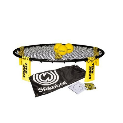 Spikeball Combo Meal - As Seen On Shark Tank TV - 3 Ball Set, Drawstring Bag, And Rule Book