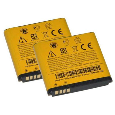 Replacement Battery For HTC BB92100 (2 Pack)