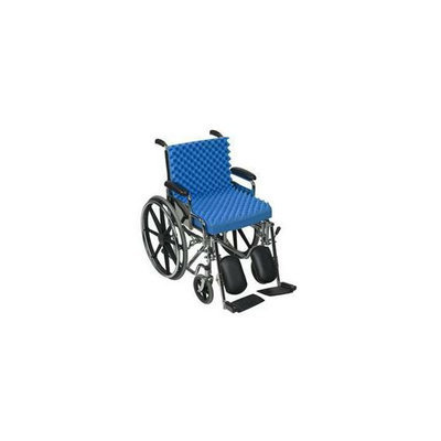 Mabis 552-8005-0000 Convoluted Foam Chair Pad with Back - 18 x 32 x 3