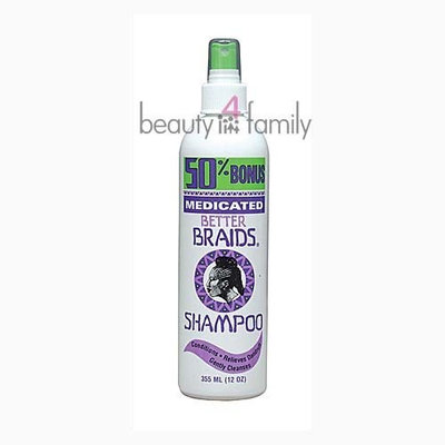 Better Braids Medicated Shampoo 12 Oz