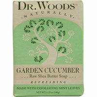 Dr. Woods Bar Soap Garden Cucumber 5.25 oz
