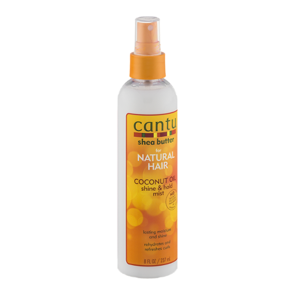 Cantu Shea Butter for Natural Hair Coconut Oil Shine & Hold Mist