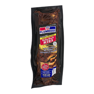 Plumrose Fully Cooked Pork Baby Back Ribs