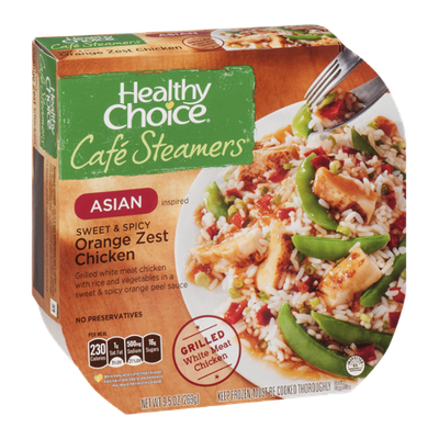 Healthy Choice Cafe Steamers Asian Inspired Sweet & Spicy Orange Zest Chicken