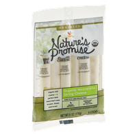 Nature's Promise Organics String Cheese Mozzarella Organic - 6 CT