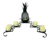 Sandhill Pineapple Candelabra with Votive