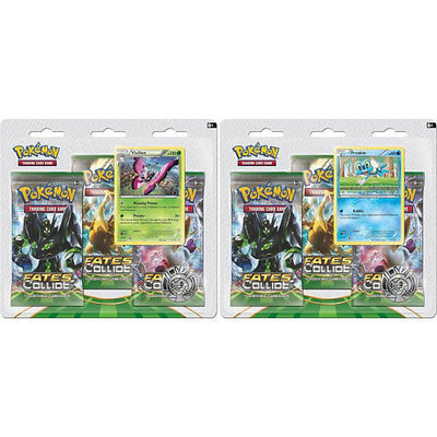 Beckett Publications Pokemon XY10 Fates Collide 3 Pack Blister Trading Card Game