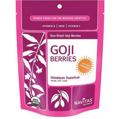 Generic Navitas Naturals Sun-Dried Goji Berries, 16 oz