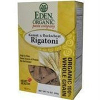 Eden Foods Organic Pasta Kamut and Buckwheat Rigatoni -- 12 oz