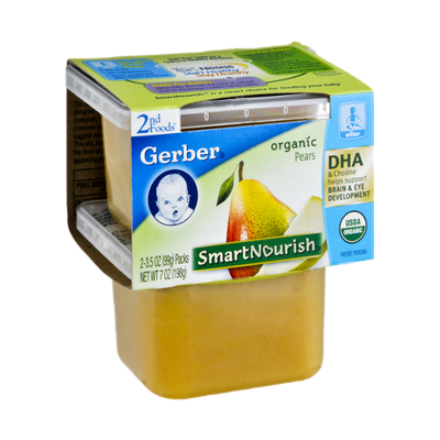 Gerber® Smart Nourish 2nd Foods Organic Pears