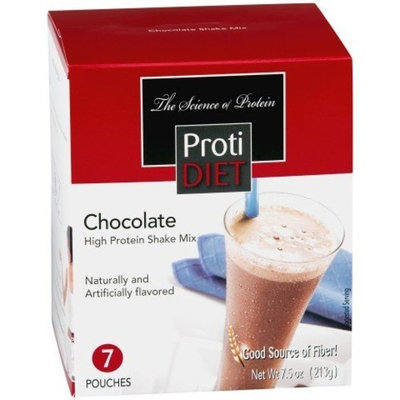 Protidiet Proti Diet Chocolate Shake (7 pouches per box) Net Wt 7.5oz (213g)