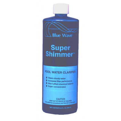Suncoast Chemicals BLUE WAVE Super Shimmer Water Clarifier - 1 qt
