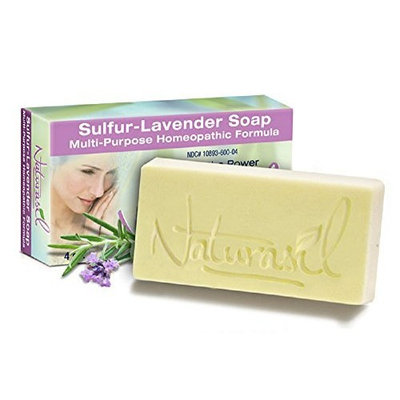 Dermisil Sulfur-Lavender Soap by Naturasil 4 oz