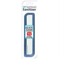 Zadro UV Toothbrush Disinfectant Scanner Model No. TOOB1 - Blue
