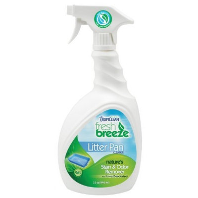 Tropiclean Fresh Breeze Stain Odor Tropiclean Fresh Breeze Stain and Odor Litter Pan Cleaner