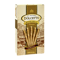 Dolcetto All Natural Premium Vanilla Wafer Rolls