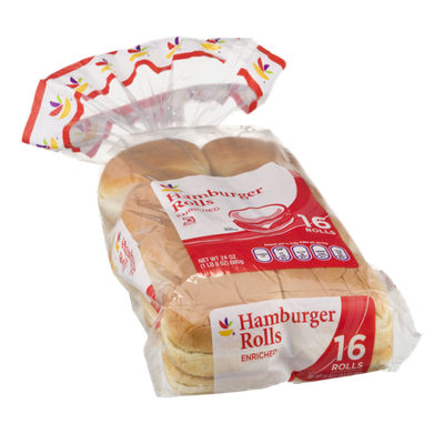 Ahold Hamburger Rolls - 16 CT