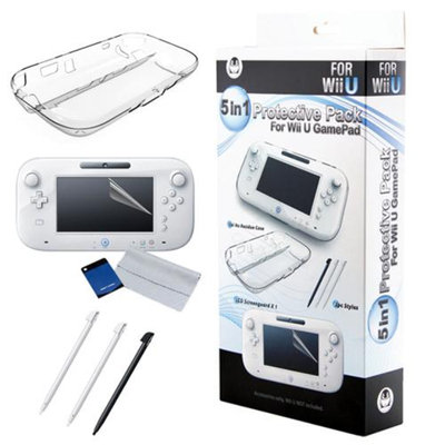 Penguin United 5 in 1 Protective Pack for Wii U Gamepad